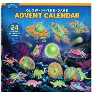 Interactive Glow-in-the-Dark Advent Calendar Science Experiments & Figures B13